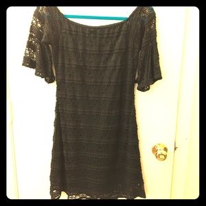 Black small cocktail dress